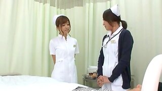 Hardcore Japanese FFM threesome surrounding hot ass Erika Kashiwagi